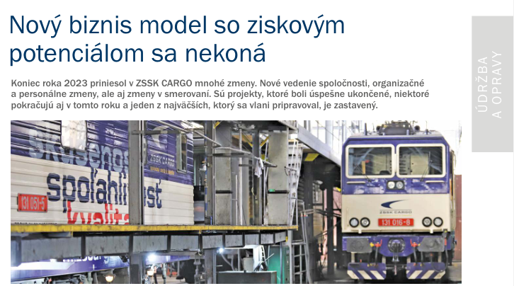 You are currently viewing Reakcia OZŽ na článok v Cargo INFO