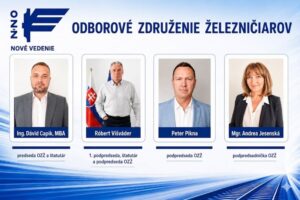 Read more about the article Odborové združenie železničiarov od 1.6.2026 v novom zložení na 5. ročné volebné obdobie.